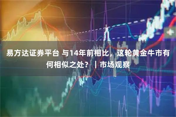 易方达证券平台 与14年前相比，这轮黄金牛市有何相似之处？｜市场观察